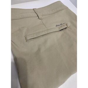 Eddie Bauer Travex Pants Men's 38x29 Khaki Stretch Quick-Dry Hiking Golf